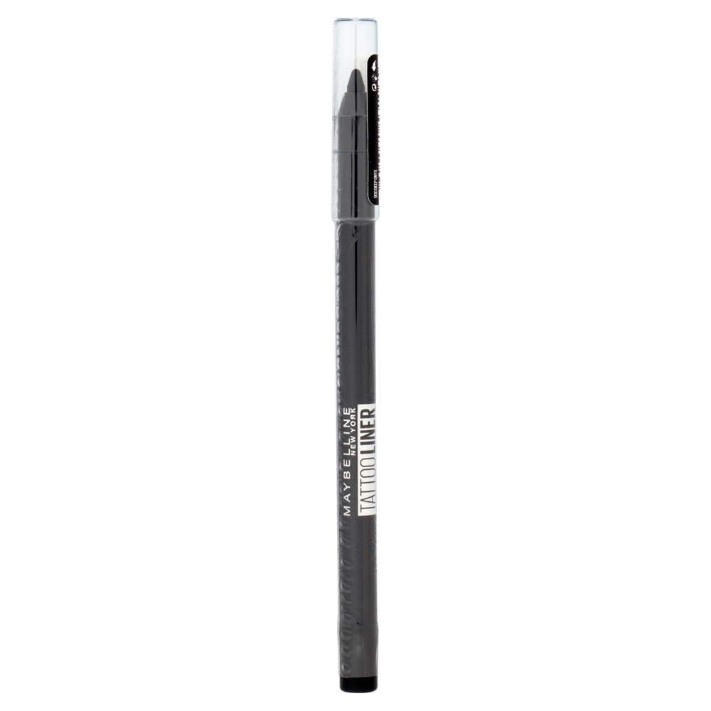 Maybelline New York Matita Occhi Tattoo Liner Gel Pencil, Resiste fino a 36H, 900 Deep Onyx